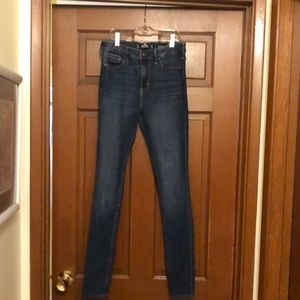 Hollister super-skinny jeans, size 5 tall